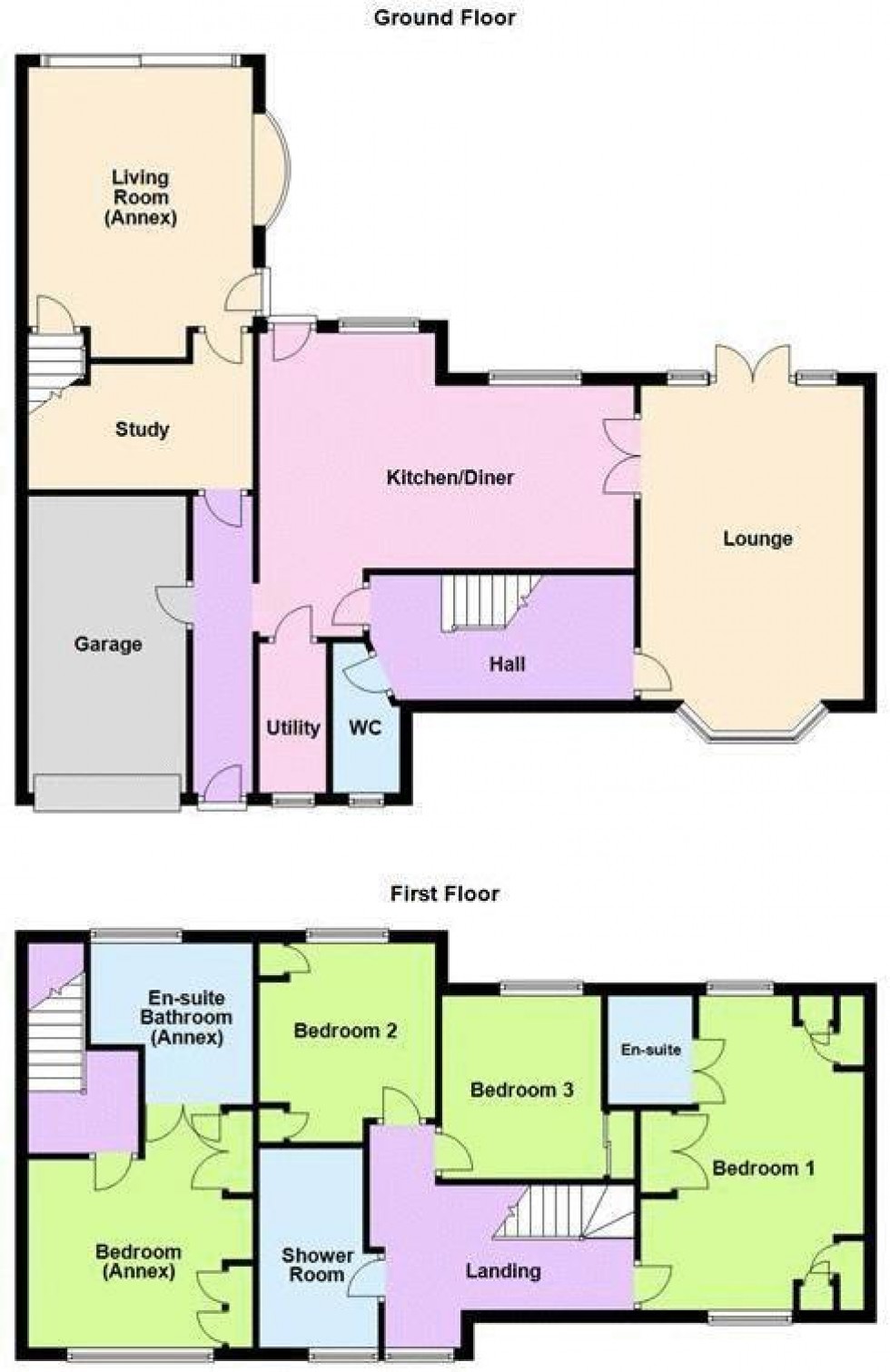 Floorplan for Lodge Road, Walsall