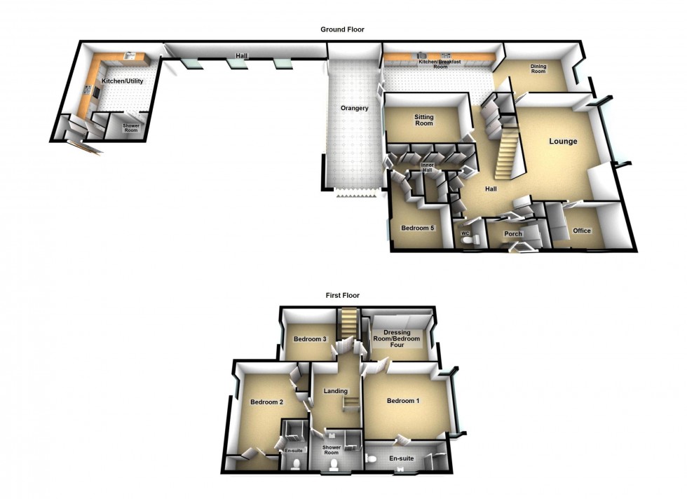 Floorplan for Lake Close, Walsall