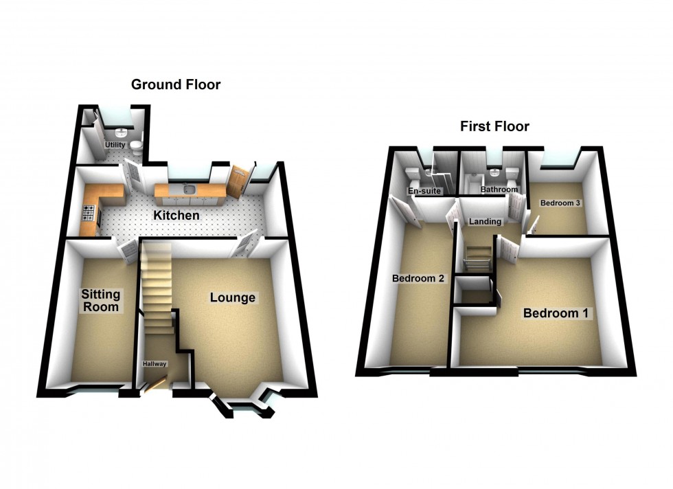 Floorplan for Clary Grove, Walsall