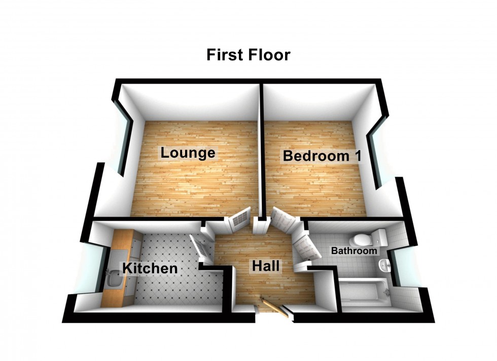 Floorplan for Jessie Road, Aldridge