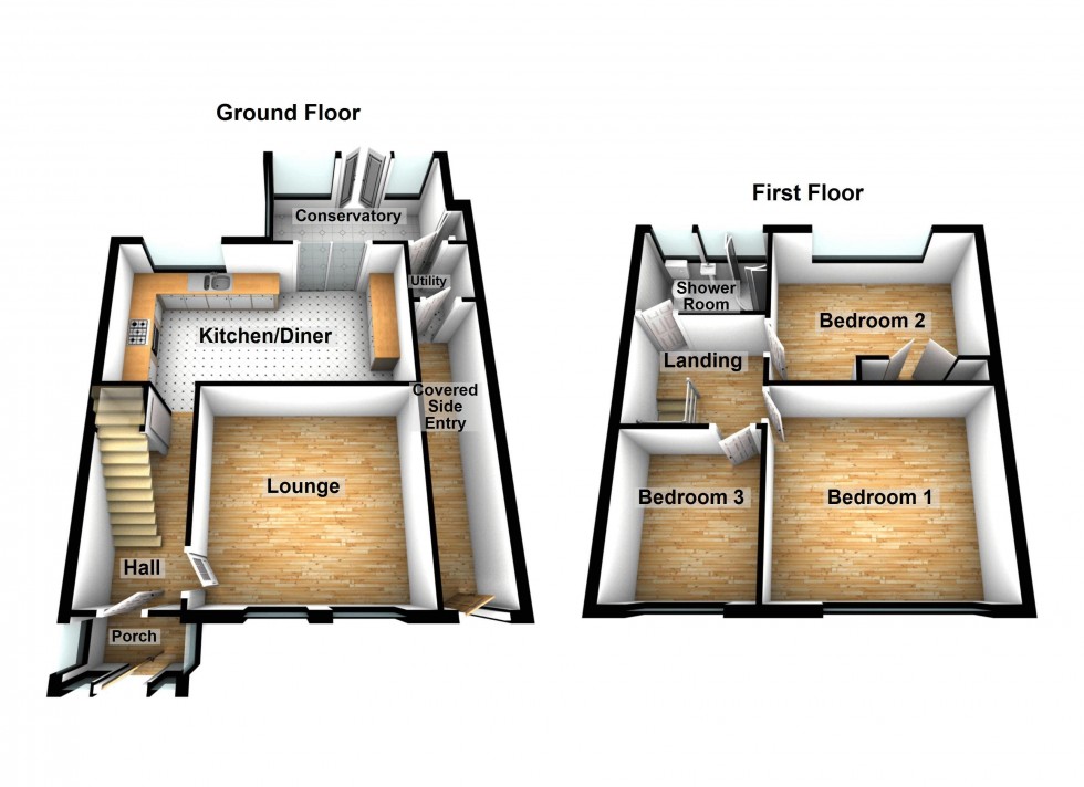 Floorplan for Bonner Grove, Aldridge