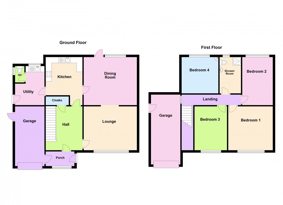 Floorplan for Athlone Road, Walsall