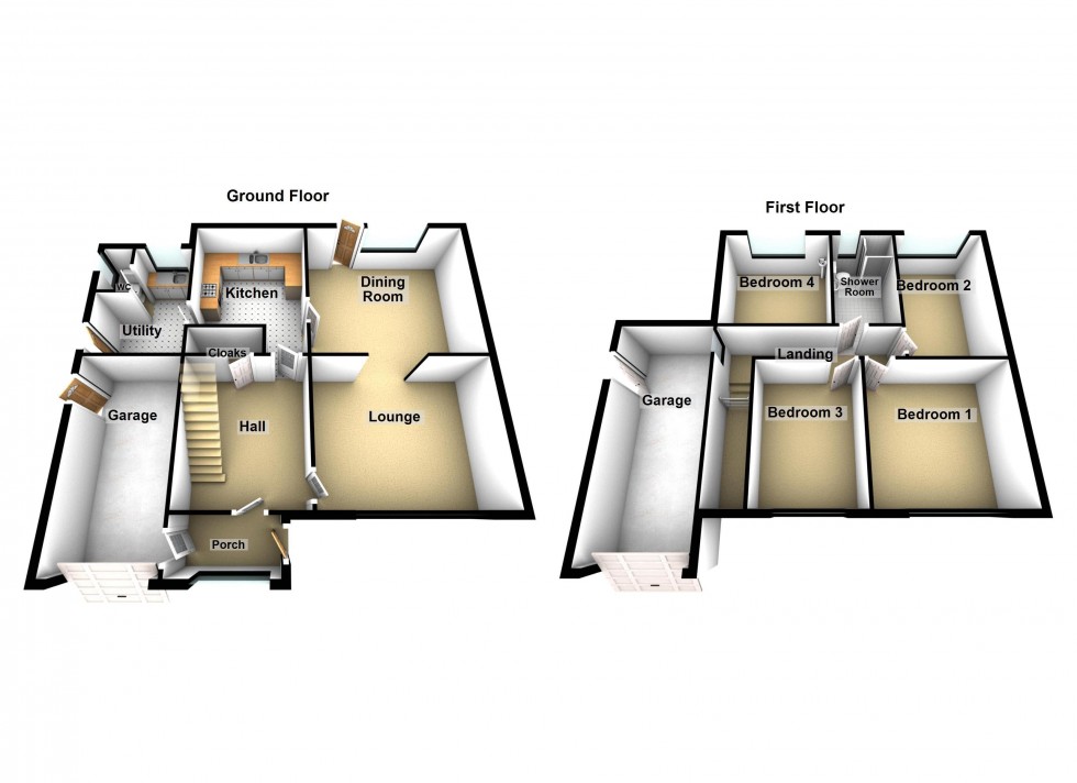 Floorplan for Athlone Road, Walsall