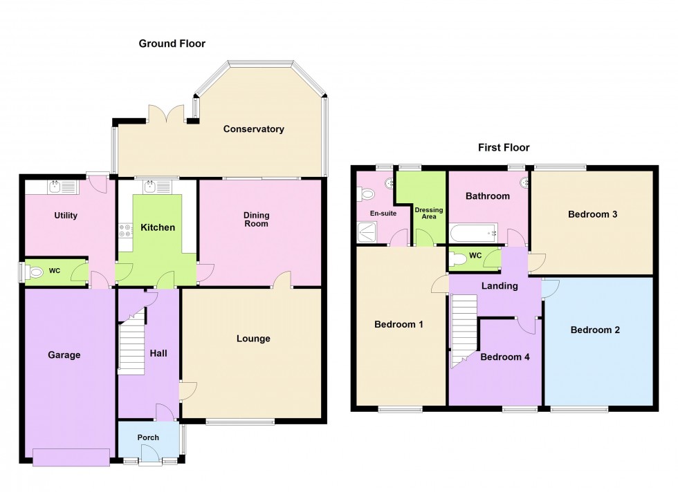 Floorplan for Gloucester Road, Walsall