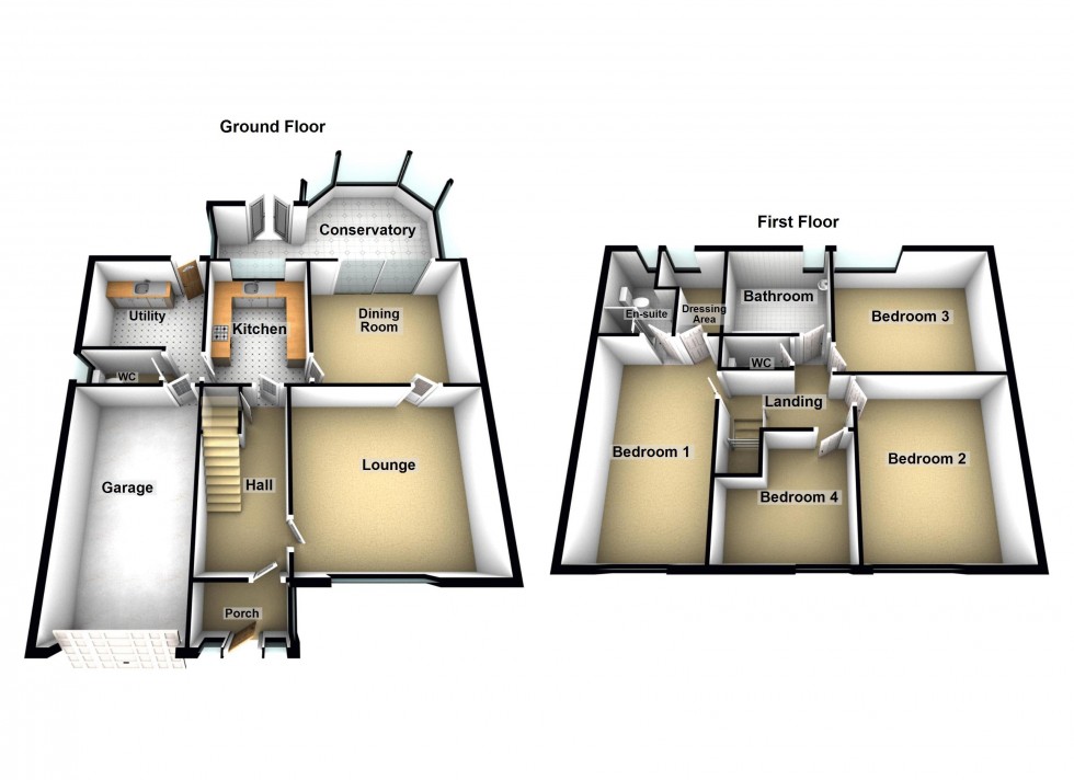 Floorplan for Gloucester Road, Walsall