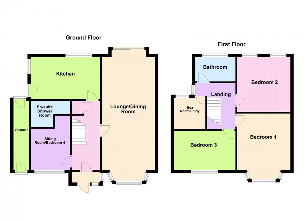 Floorplan for Ferndale Road, Streetly, Sutton Coldfield
