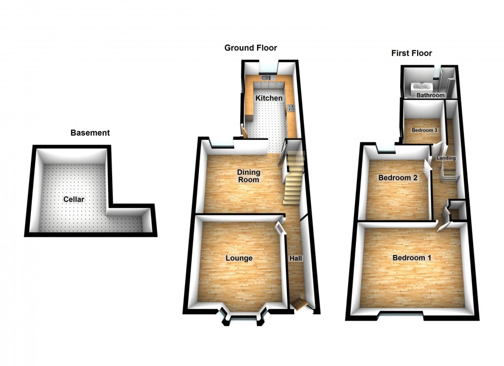 Floorplan for Belvidere Road, Walsall