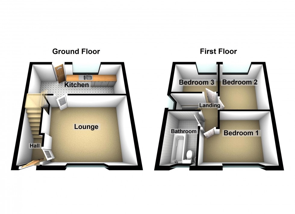 Floorplan for Alexandra Road, Walsall