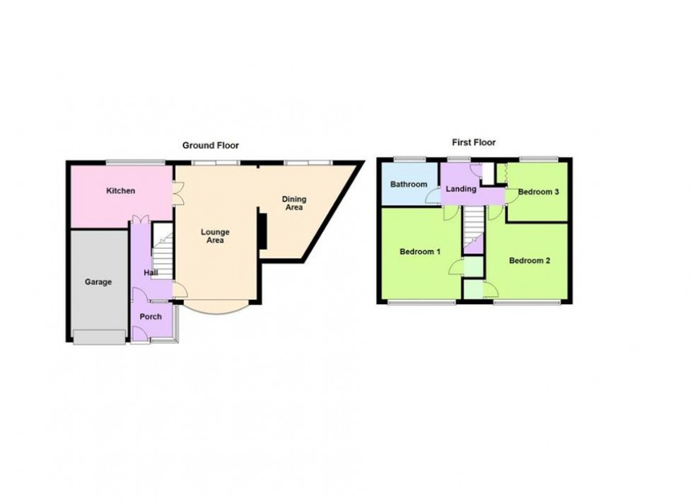 Floorplan for Highgate Close, Walsall