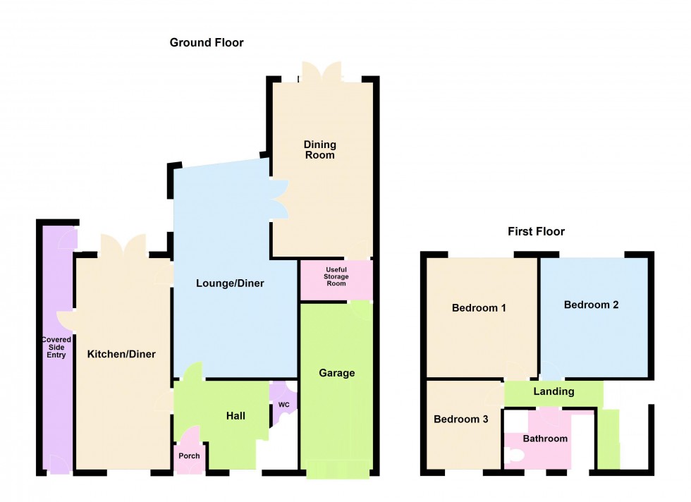 Floorplan for Lazy Hill Road, Aldridge