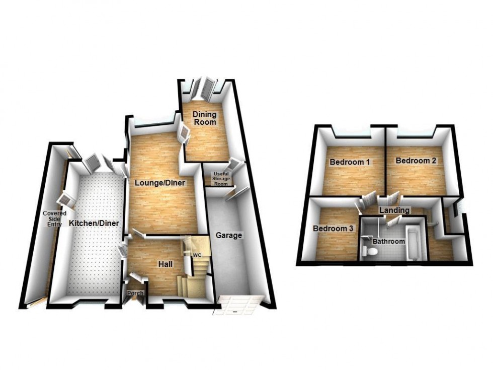 Floorplan for Lazy Hill Road, Aldridge