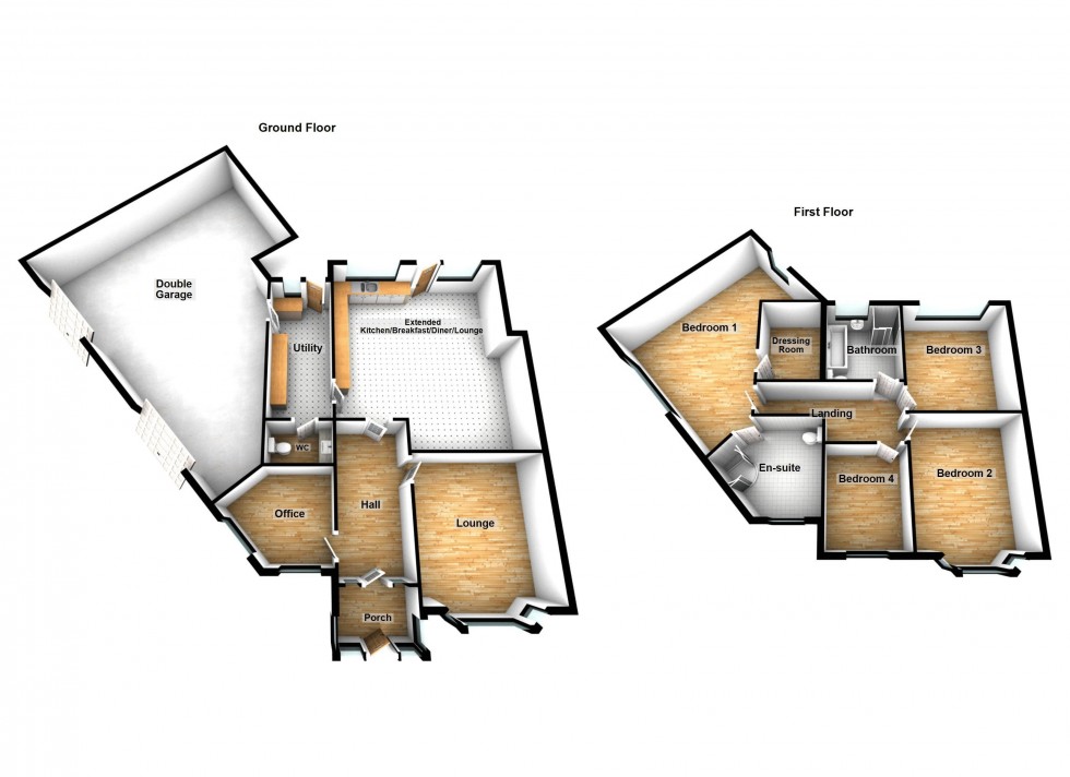 Floorplan for The Meadows, Aldridge