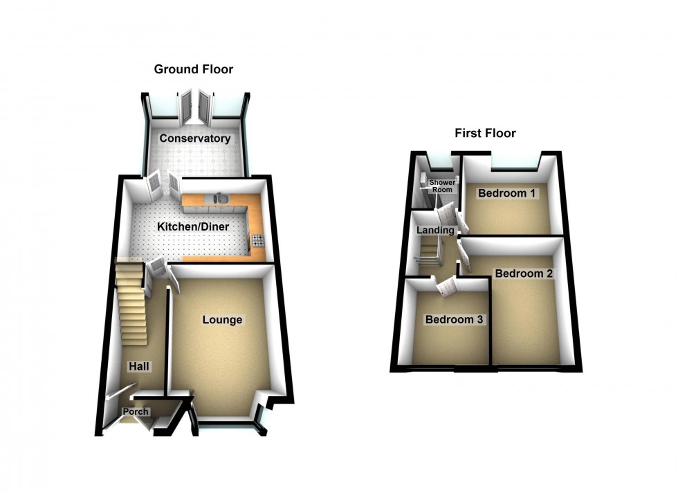 Floorplan for Tyndale Crescent, Great Barr