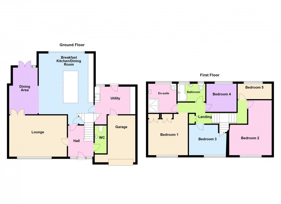 Floorplan for Kingshayes Road, Walsall