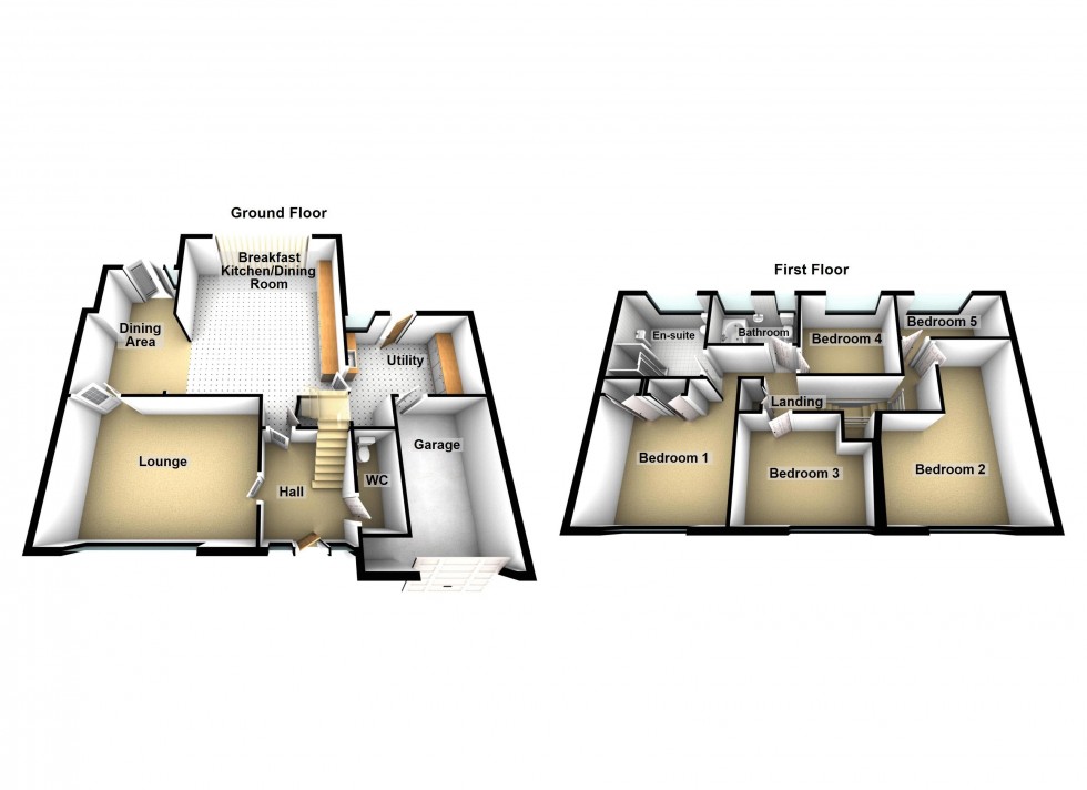 Floorplan for Kingshayes Road, Walsall