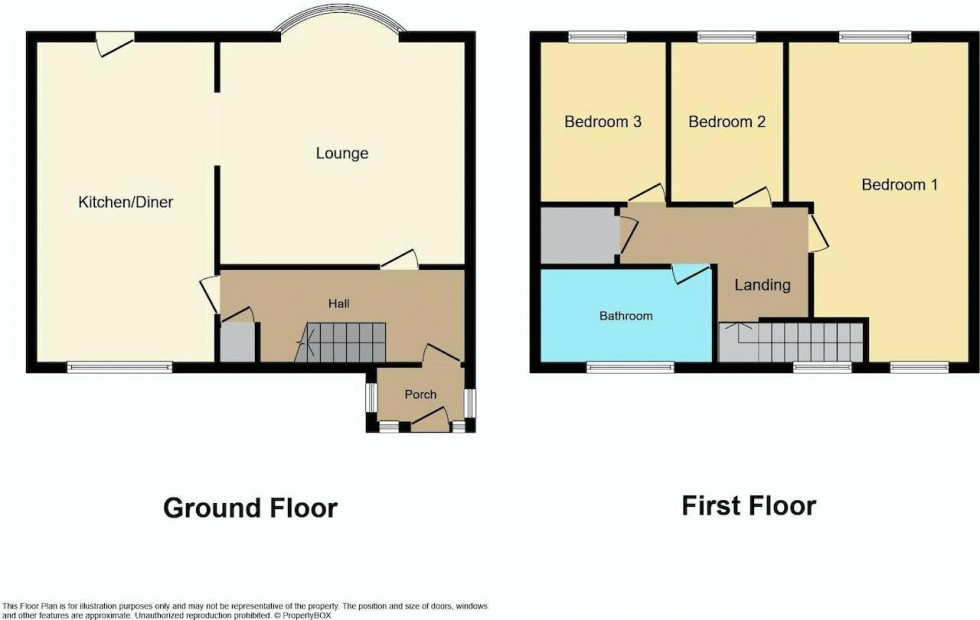 Floorplan for Almond Croft, Great Barr