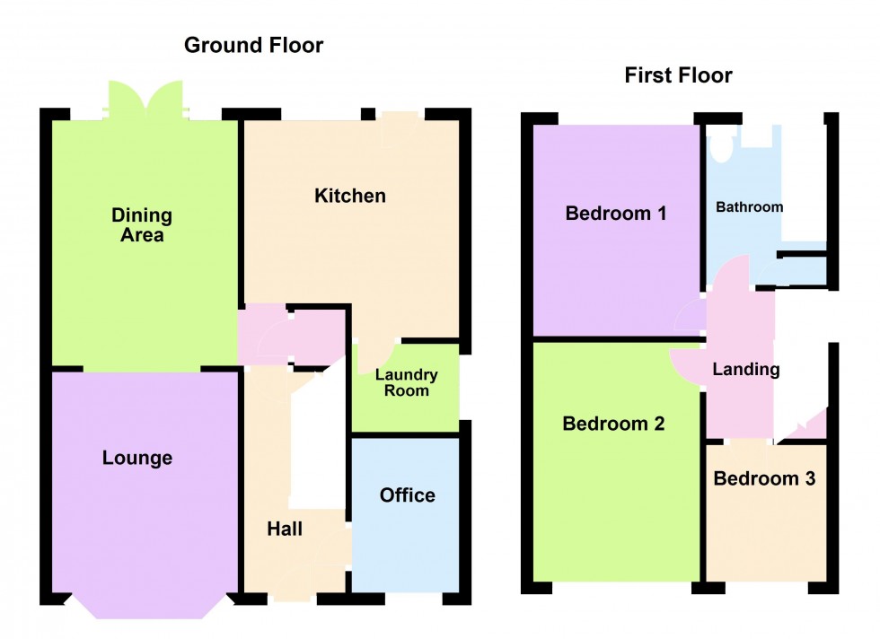 Floorplan for Westbrook Avenue, Aldridge