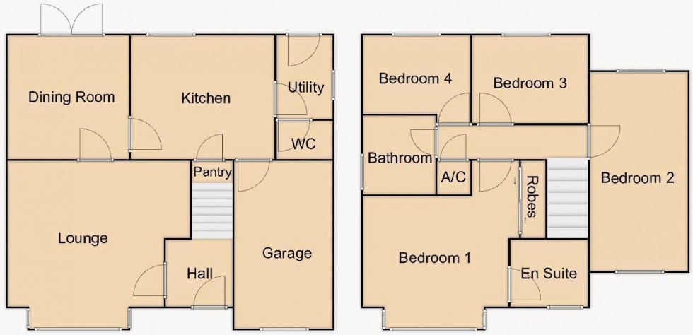 Floorplan for Shire Ridge, Walsall Wood