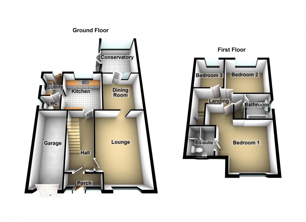 Floorplan for Mere View, Shelfield