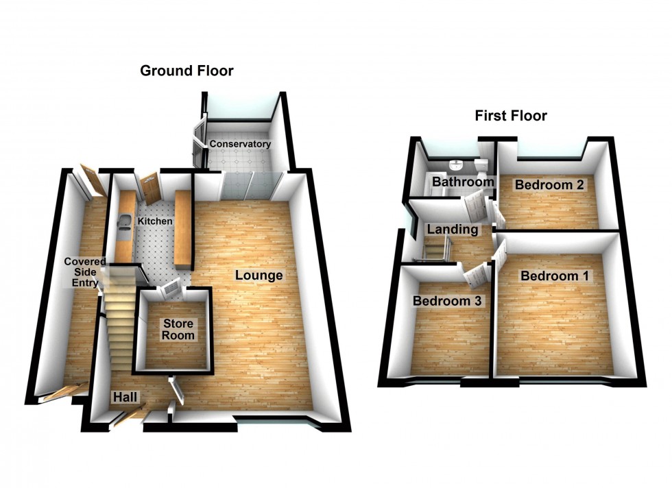 Floorplan for Redhouse Lane, Aldridge