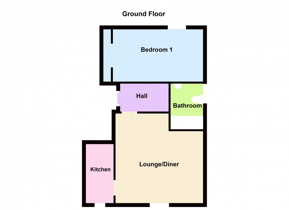 Floorplan for Mellish Road, Walsall