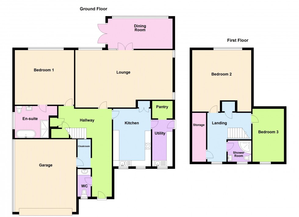 Floorplan for Charlemont Road, Walsall