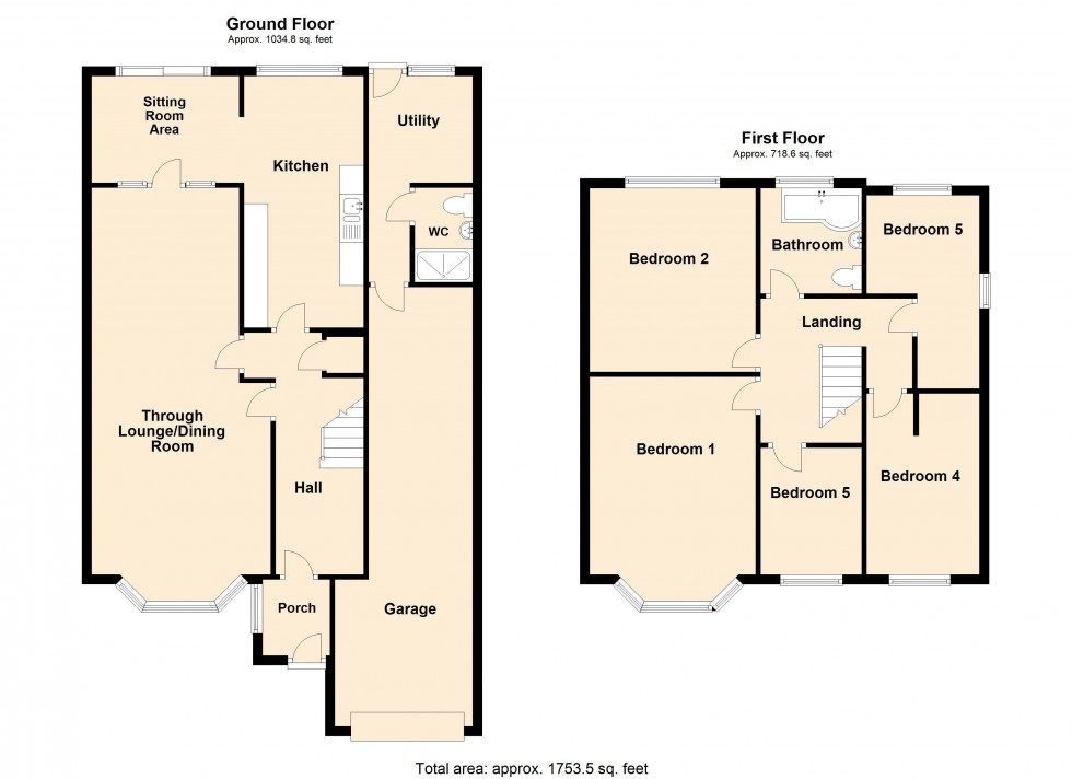 Floorplan for Lichfield Road, Rushall