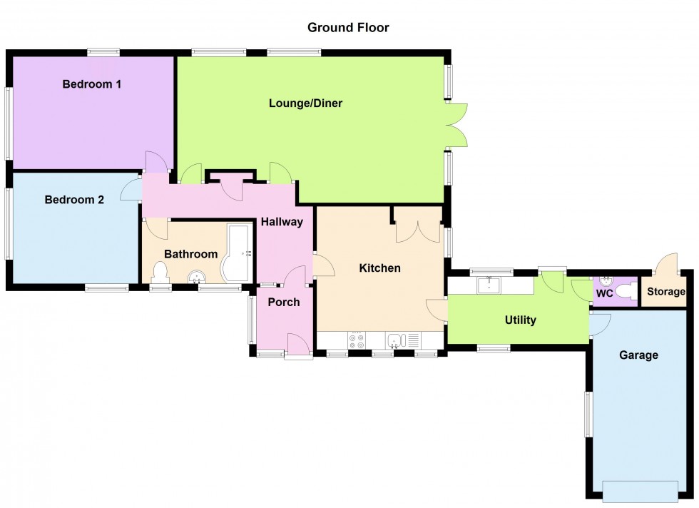 Floorplan for Martin Road, Walsall