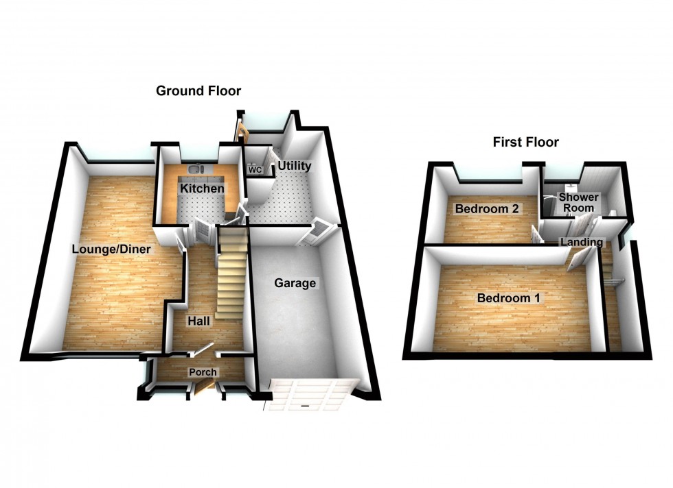 Floorplan for Greenfields Road, Shelfield