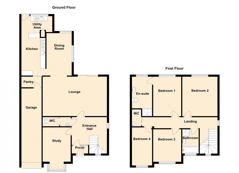 Floorplan for Skip Lane, Walsall