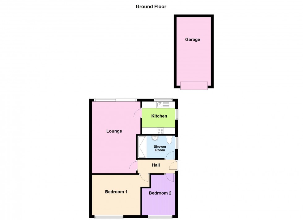 Floorplan for Clover Hill, Walsall