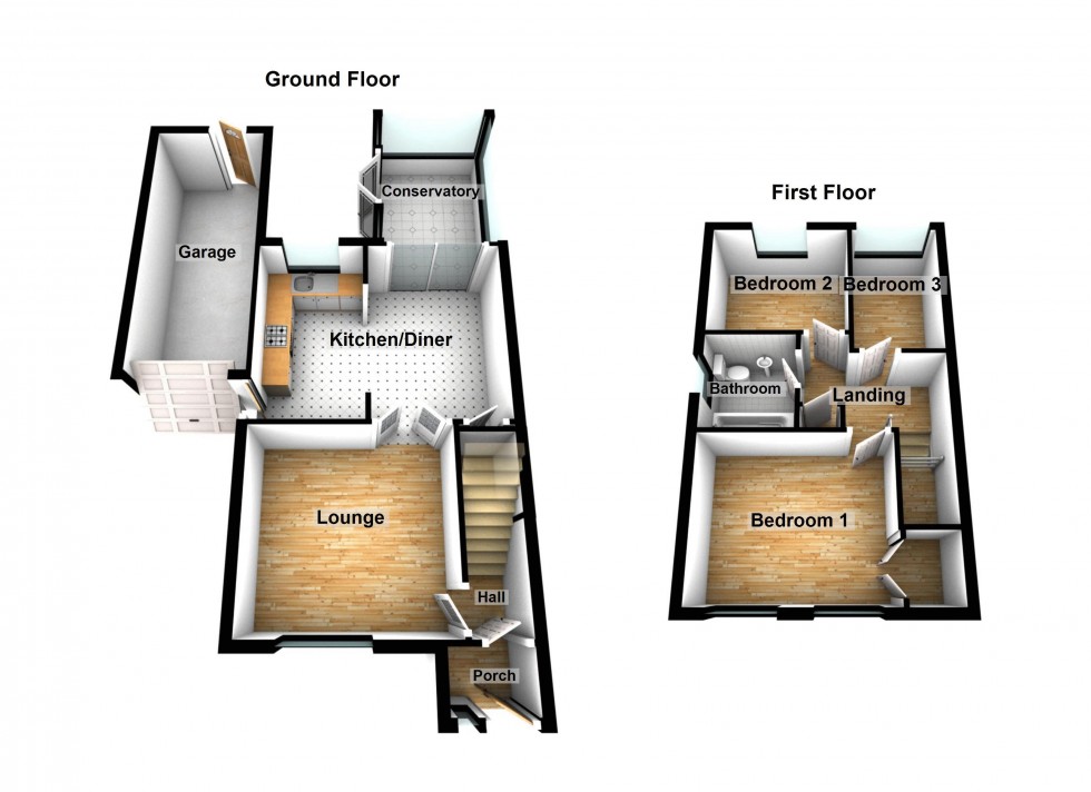 Floorplan for Ryders Hayes Lane, Pelsall