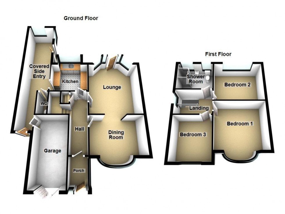 Floorplan for Calthorpe Road, Walsall