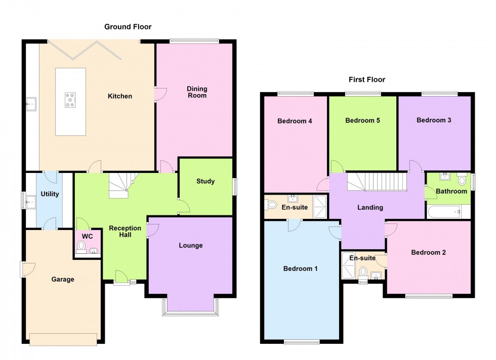 Floorplan for Queens Road, Walsall