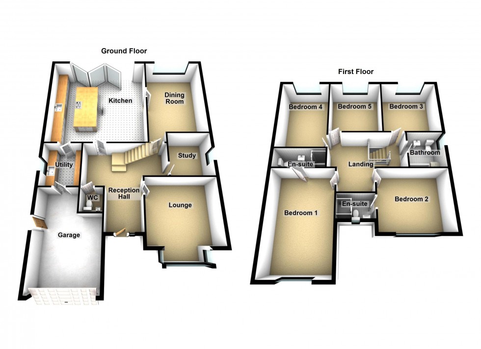 Floorplan for Queens Road, Walsall