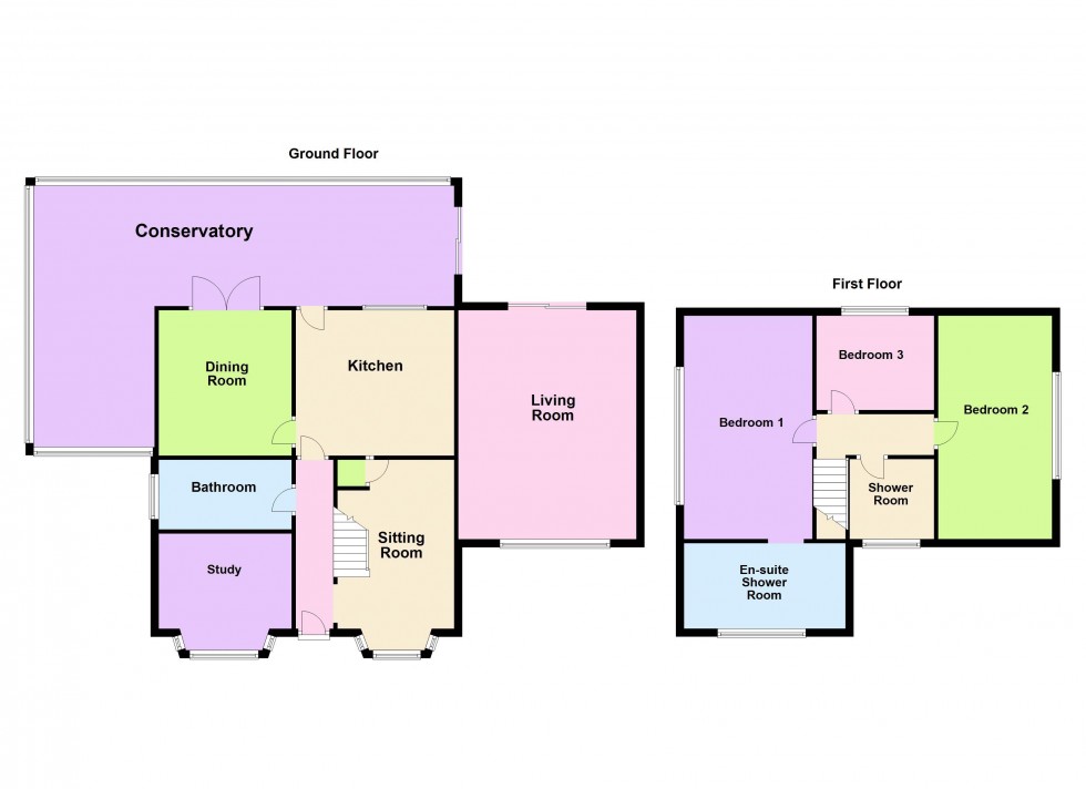 Floorplan for Castlehill Road, Upper Stonnall, Walsall