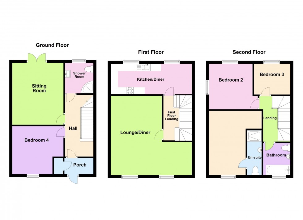 Floorplan for Highgate Road, Walsall