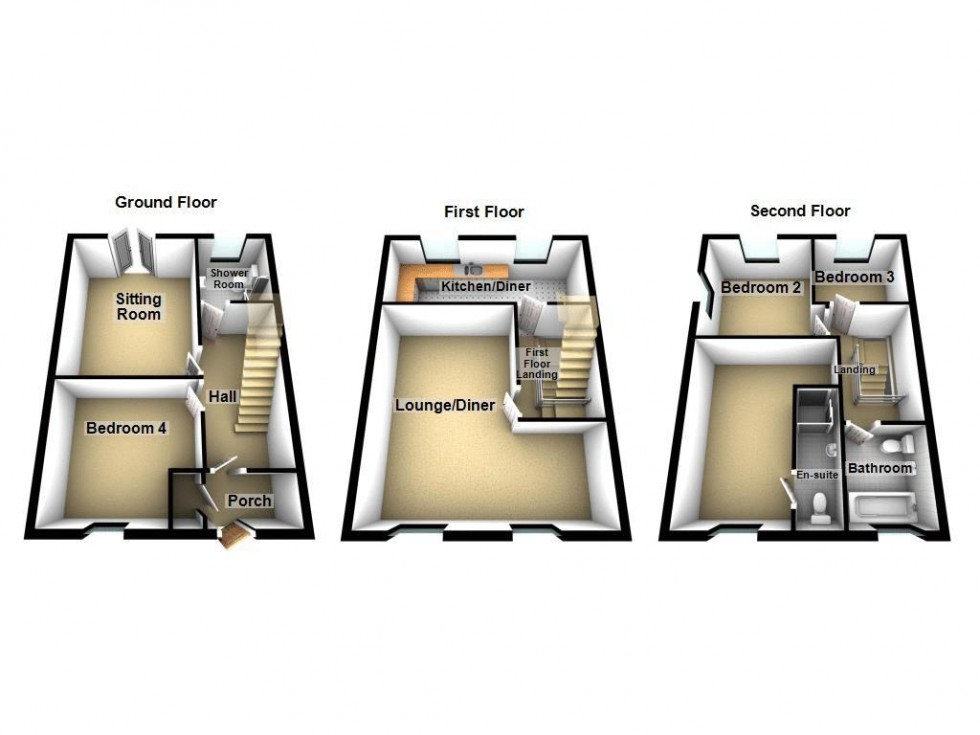 Floorplan for Highgate Road, Walsall