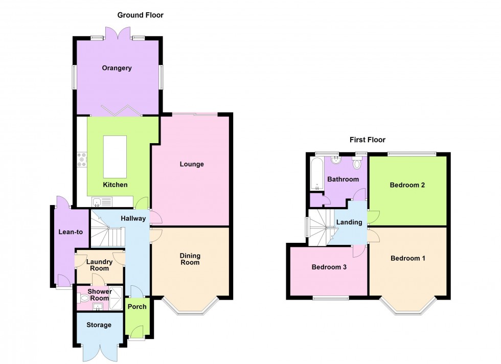 Floorplan for Calthorpe Road, Walsall