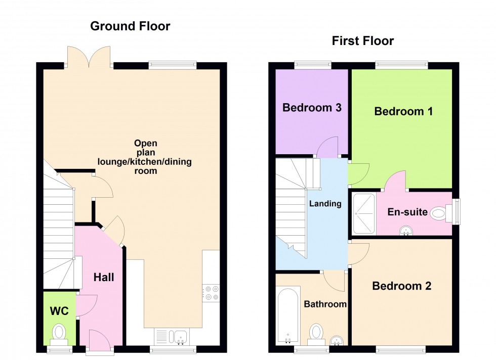 Floorplan for Furnace Street, Walsall