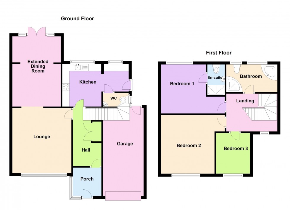 Floorplan for Branchal Road, Aldridge