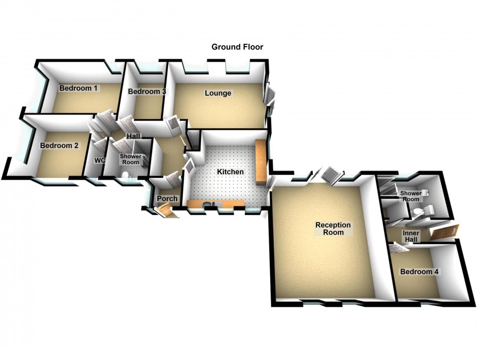 Floorplan for Norman Road, Walsall