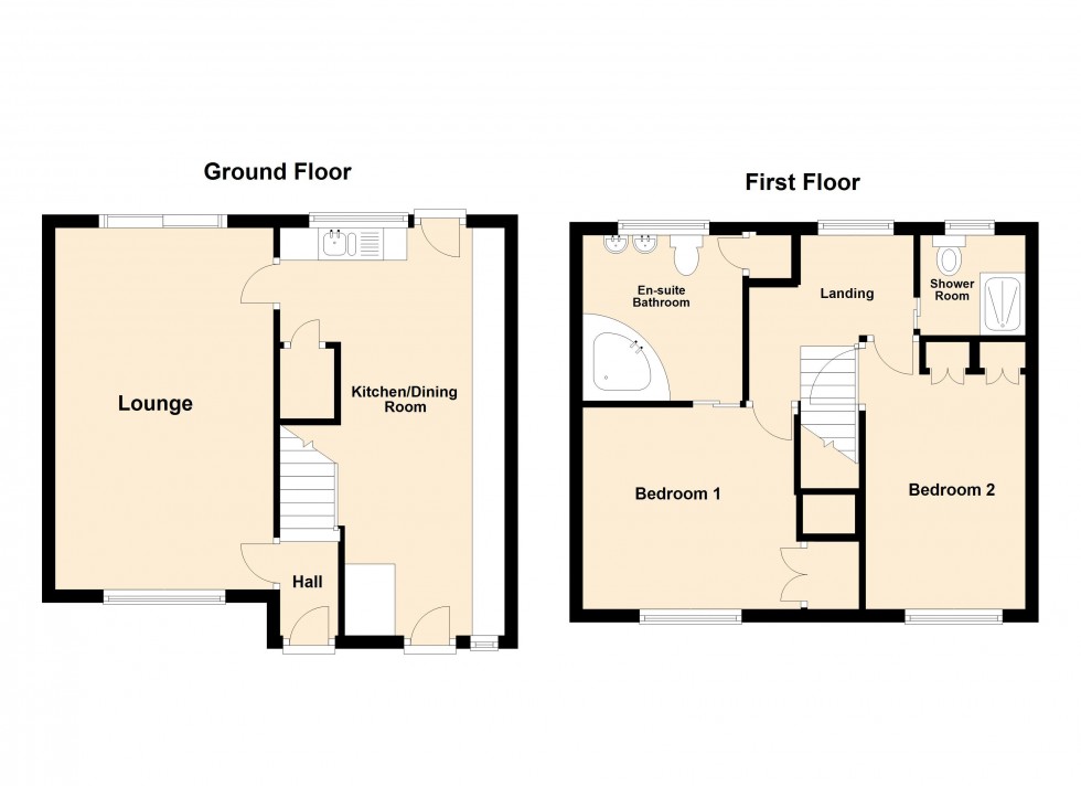 Floorplan for Alder Crescent, Walsall